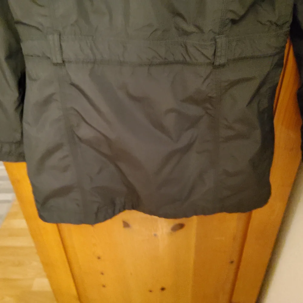 The North Face Black Double-Breasted Jacket Size 12/14 EUC